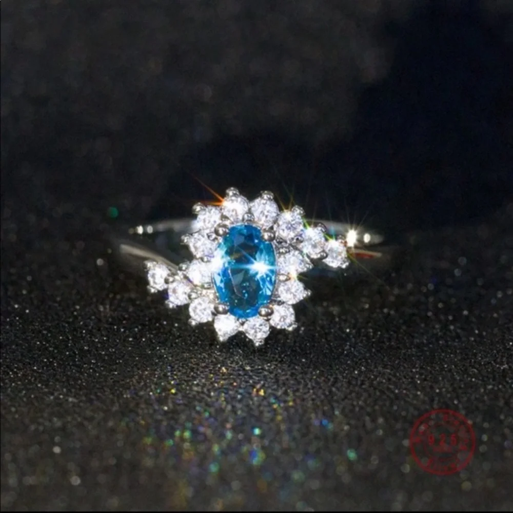 Azure Stone Ring
